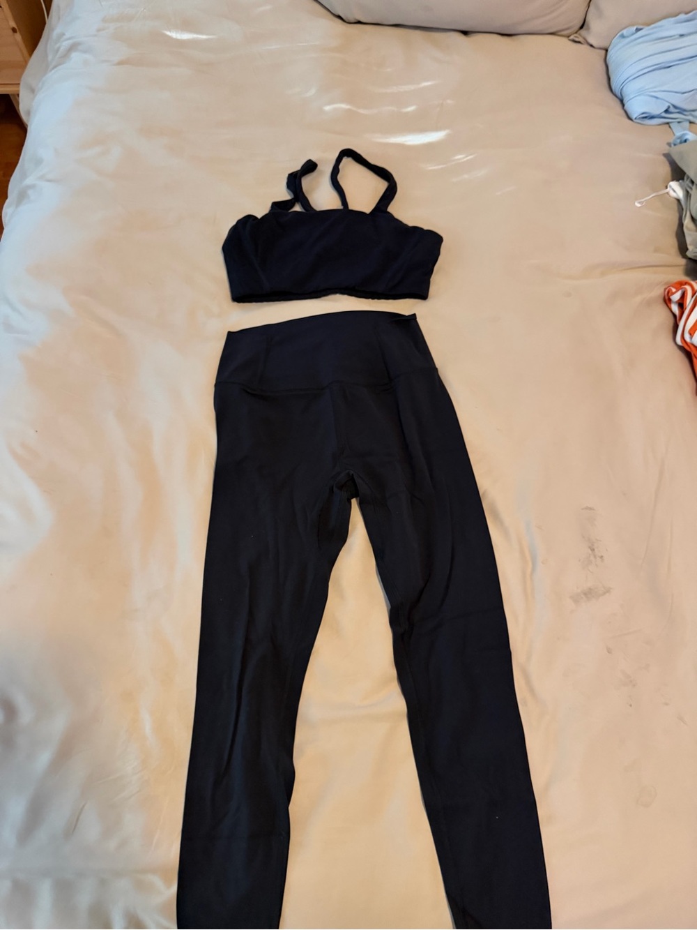 FP Movement by Free People Black High Waist Leggings with Sports Bra
